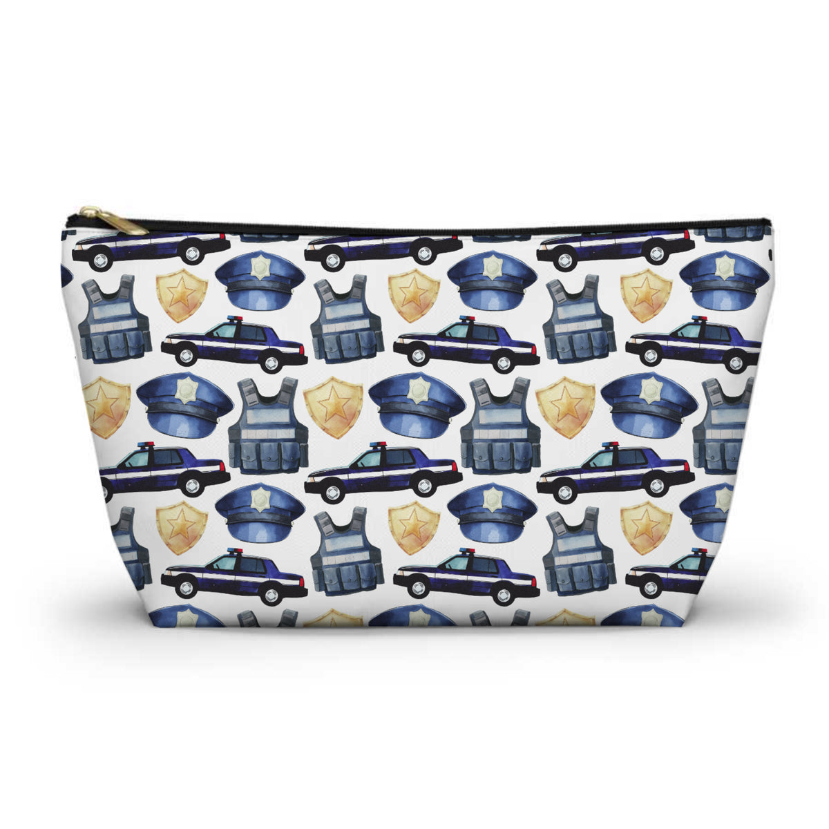 Police Pattern Toiletry Bag