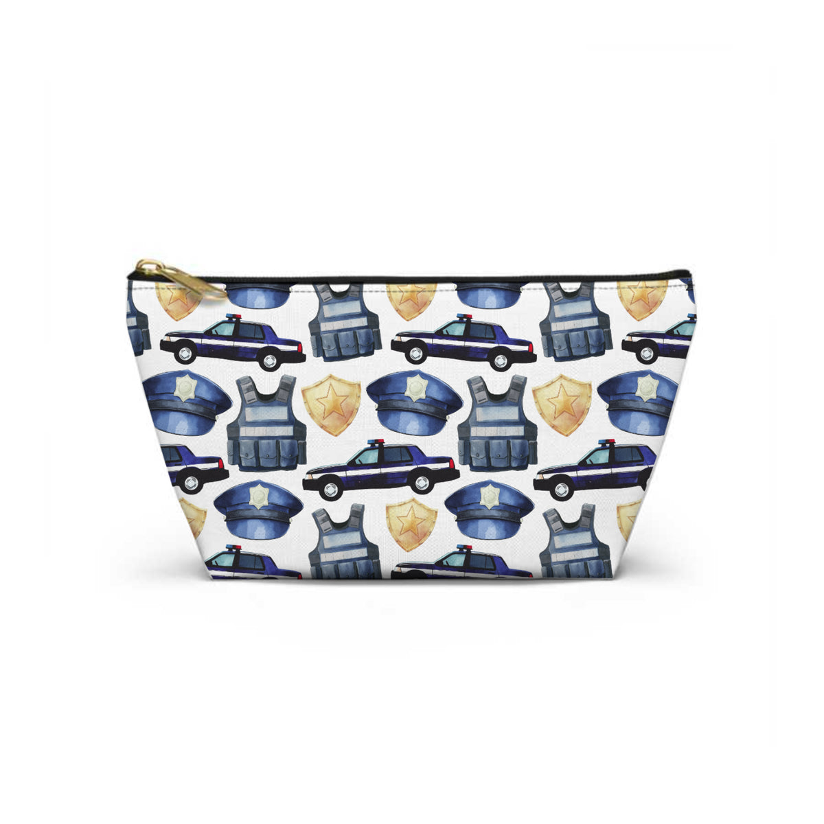 Police Pattern Toiletry Bag