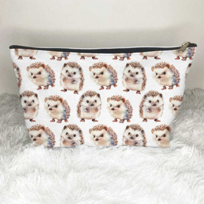 Hedgehog Pattern Toiletry Bag