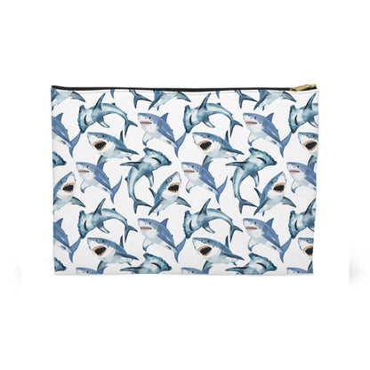 Sharks Pattern Toiletry Bag