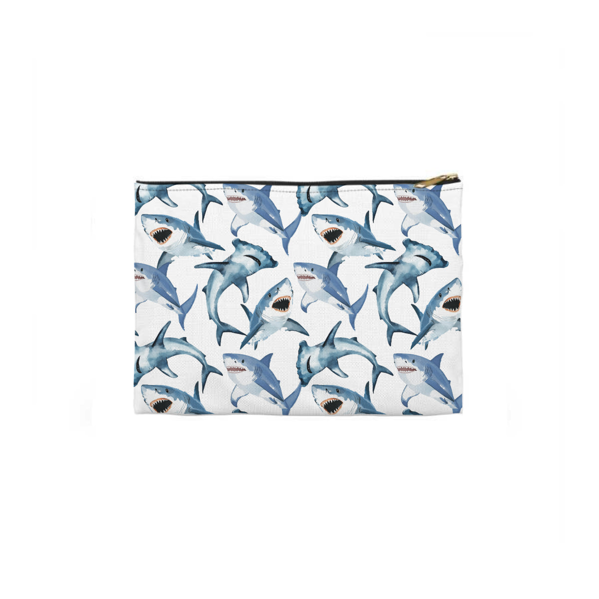 Sharks Pattern Toiletry Bag