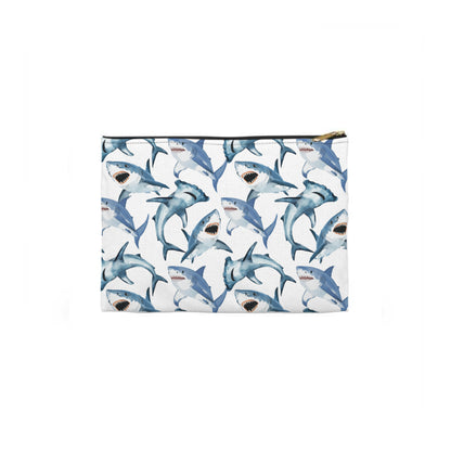 Sharks Pattern Toiletry Bag
