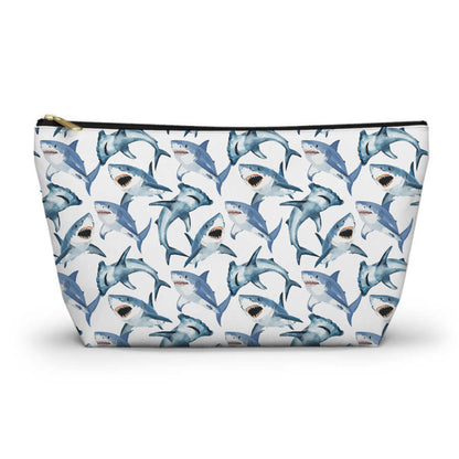 Sharks Pattern Toiletry Bag