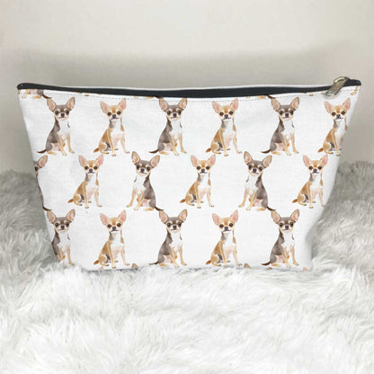 Chihuahua Dogs Pattern Toiletry Bag