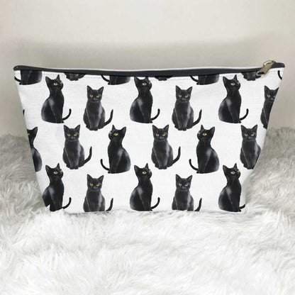 Bombay Cats Pattern Toiletry Bag