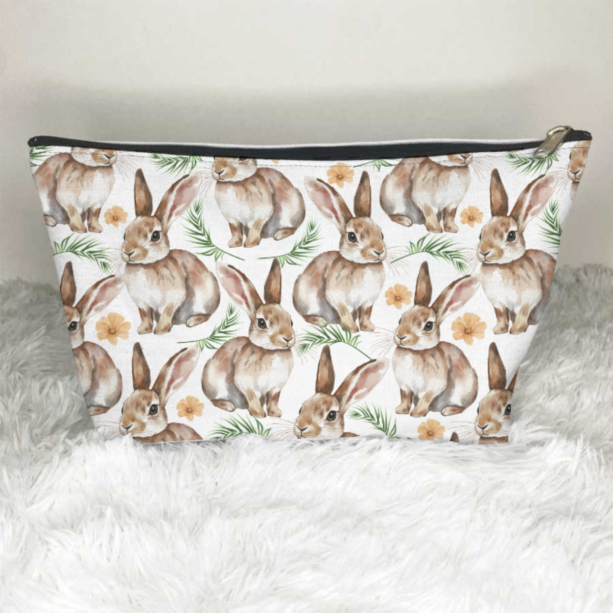 Rabbits Pattern Toiletry Bag