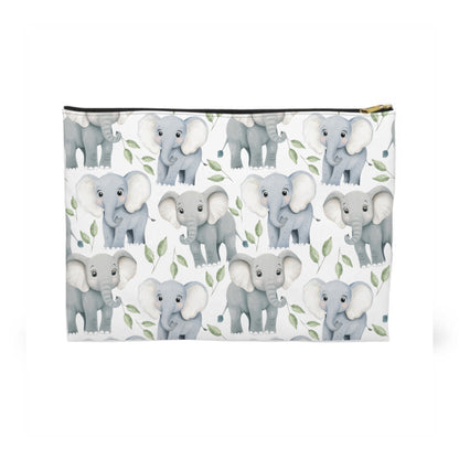 Elephant Pattern Toiletry Bag