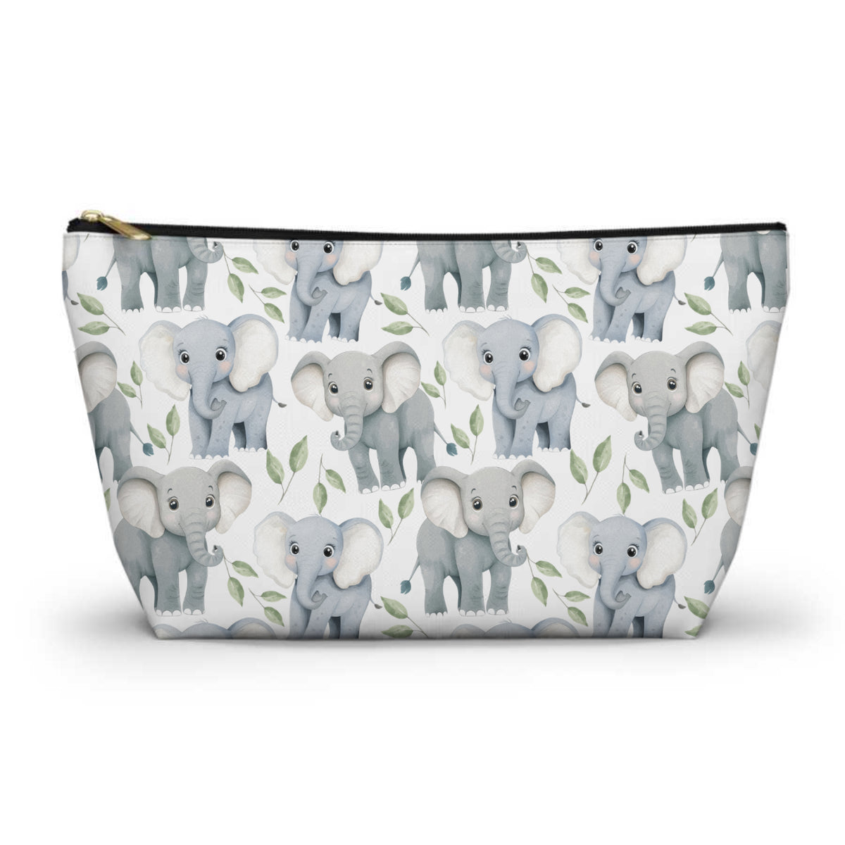 Elephant Pattern Toiletry Bag