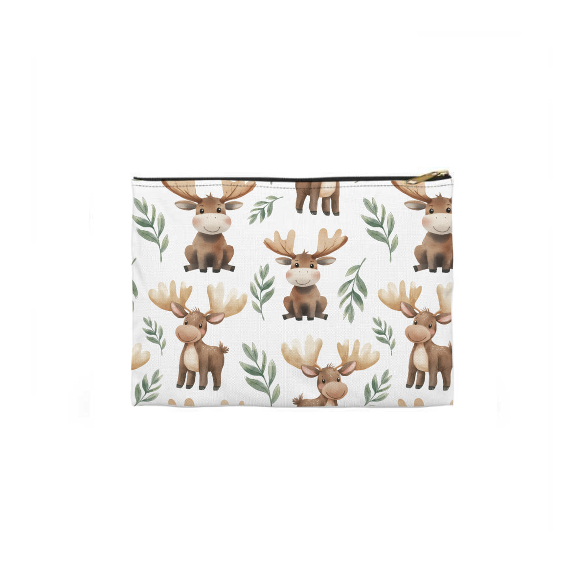 Moose Pattern Toiletry Bag