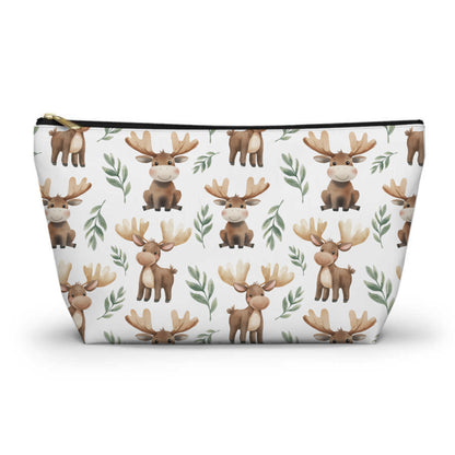 Moose Pattern Toiletry Bag
