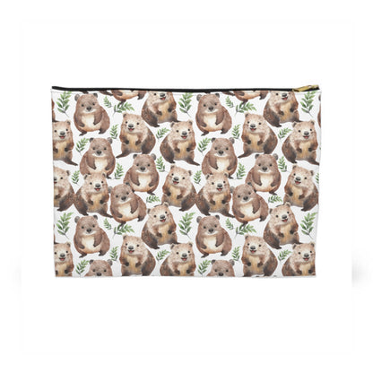 Wombats Pattern Toiletry Bag