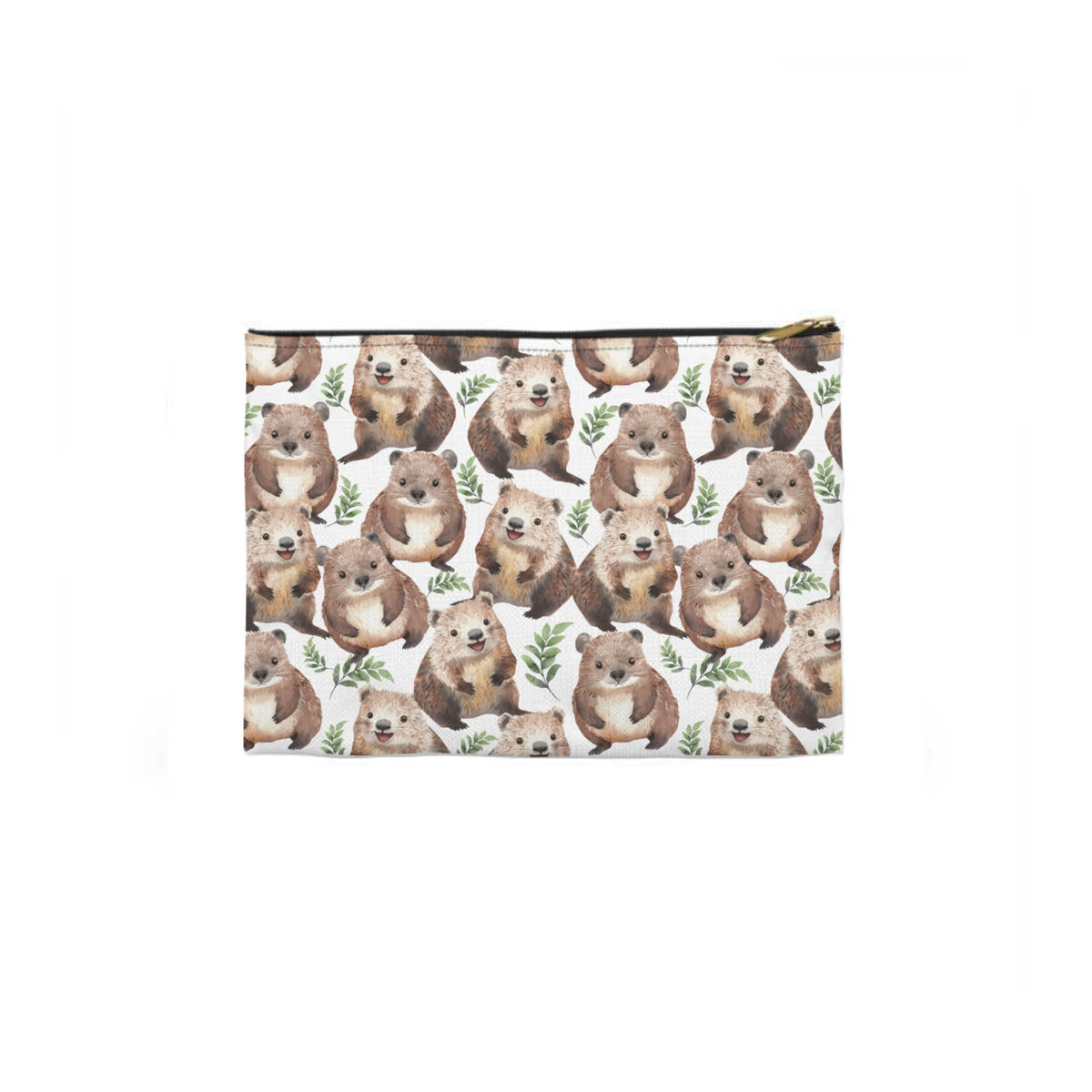Wombats Pattern Toiletry Bag