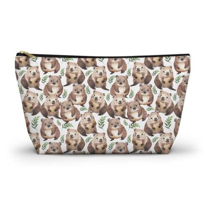 Wombats Pattern Toiletry Bag