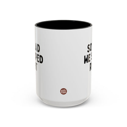 So Glad We Swiped Right 15oz white with black accent funny large coffee mug gift for boyfriend husband internet dating online anniversary him Valentines waveywares wavey wares wavywares wavy wares side