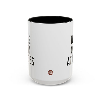 Tears Of My Athletes 15oz white with black accent funny large coffee mug gift for player coach sports boyfriend husband fan men him birthday Christmas occasion waveywares wavey wares wavywares wavy wares side