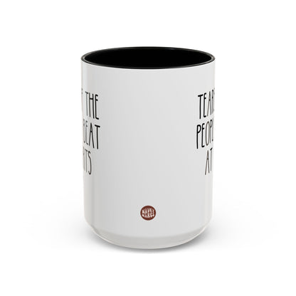 Tears Of The People I Beat At Darts 15oz white with black accent funny large coffee mug gift for player father's day him her lover waveywares wavey wares wavywares wavy wares side