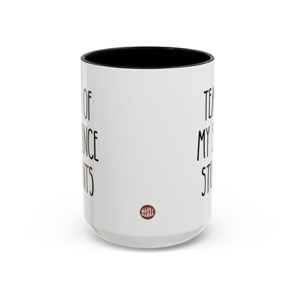 Tears of My Science Students 15oz white with black accent funny large coffee mug gift for best teacher scientist biology chemistry physics professor birthday Christmas occasion waveywares wavey wares wavywares wavy wares side