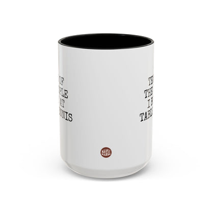 Tears of The People I Beat At Table Tennis 2 15oz white with black accent funny large coffee mug gift for ping pong player sports athlete sarcasm birthday Christmas occasion waveywares wavey wares wavywares wavy wares side