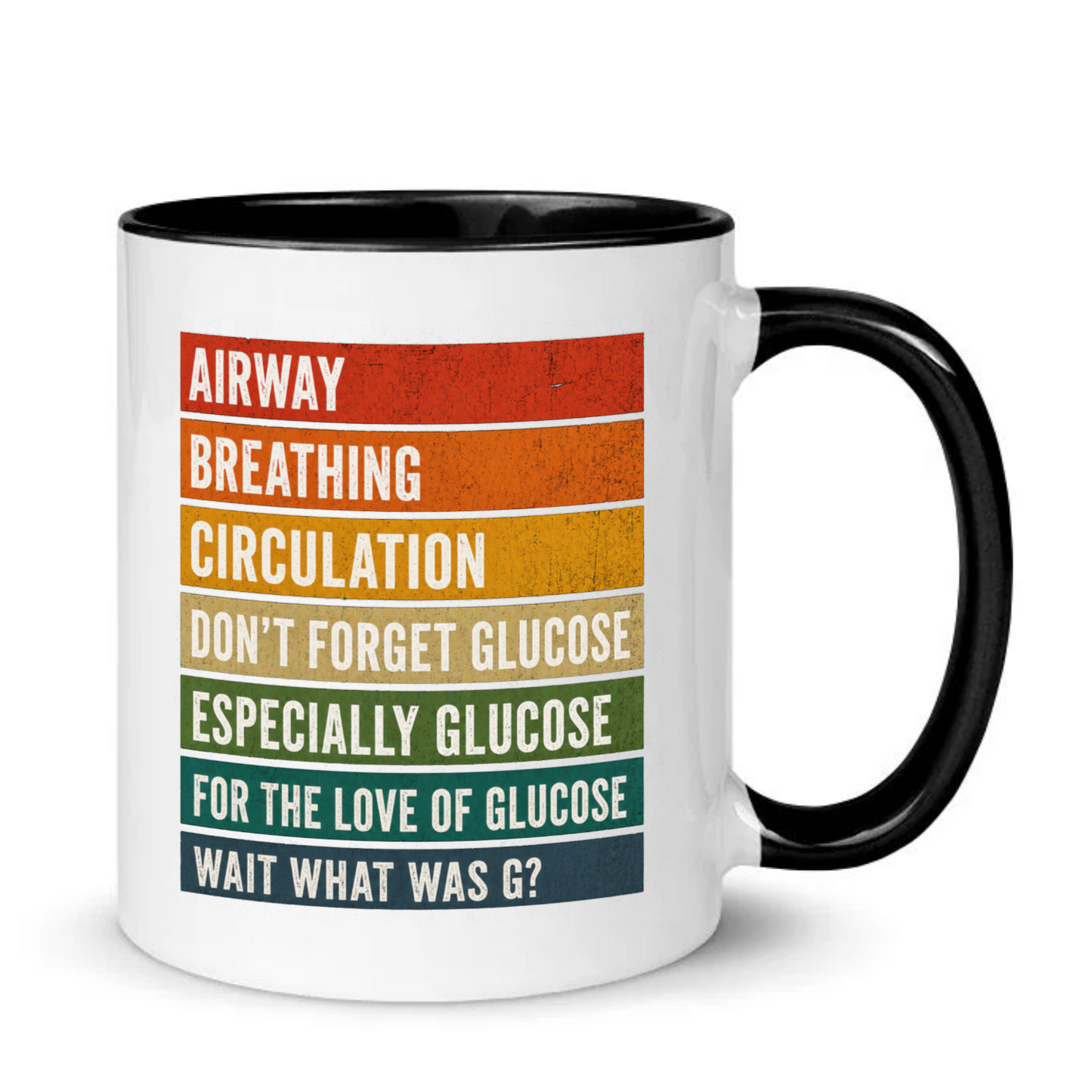 ABC Glucose Funny Medical Mug