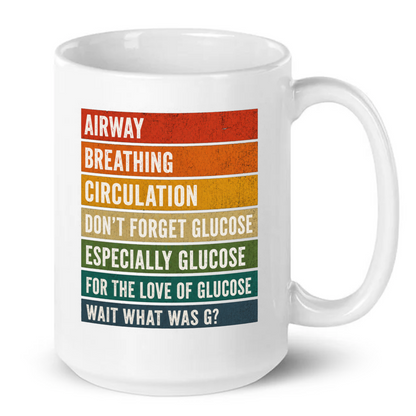 ABC Glucose Funny Medical Mug