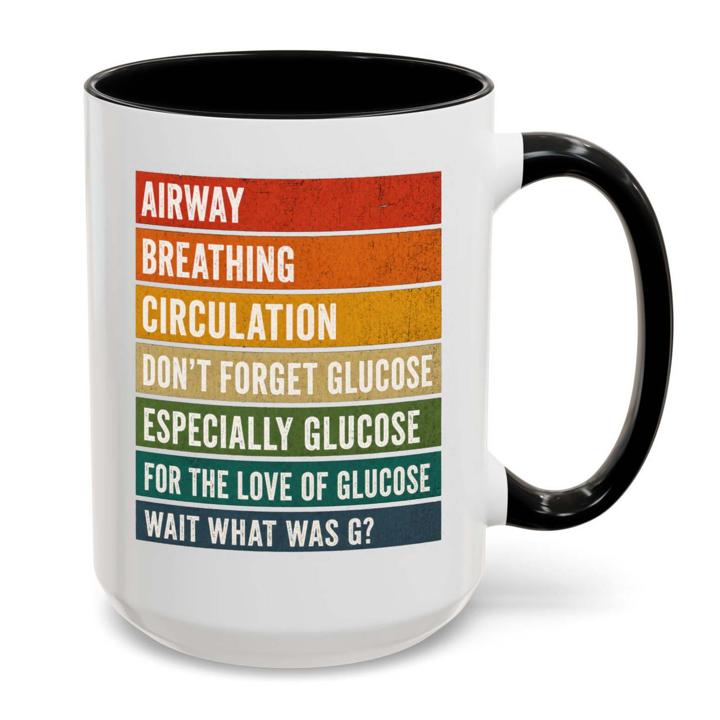 ABC Glucose Funny Medical Mug