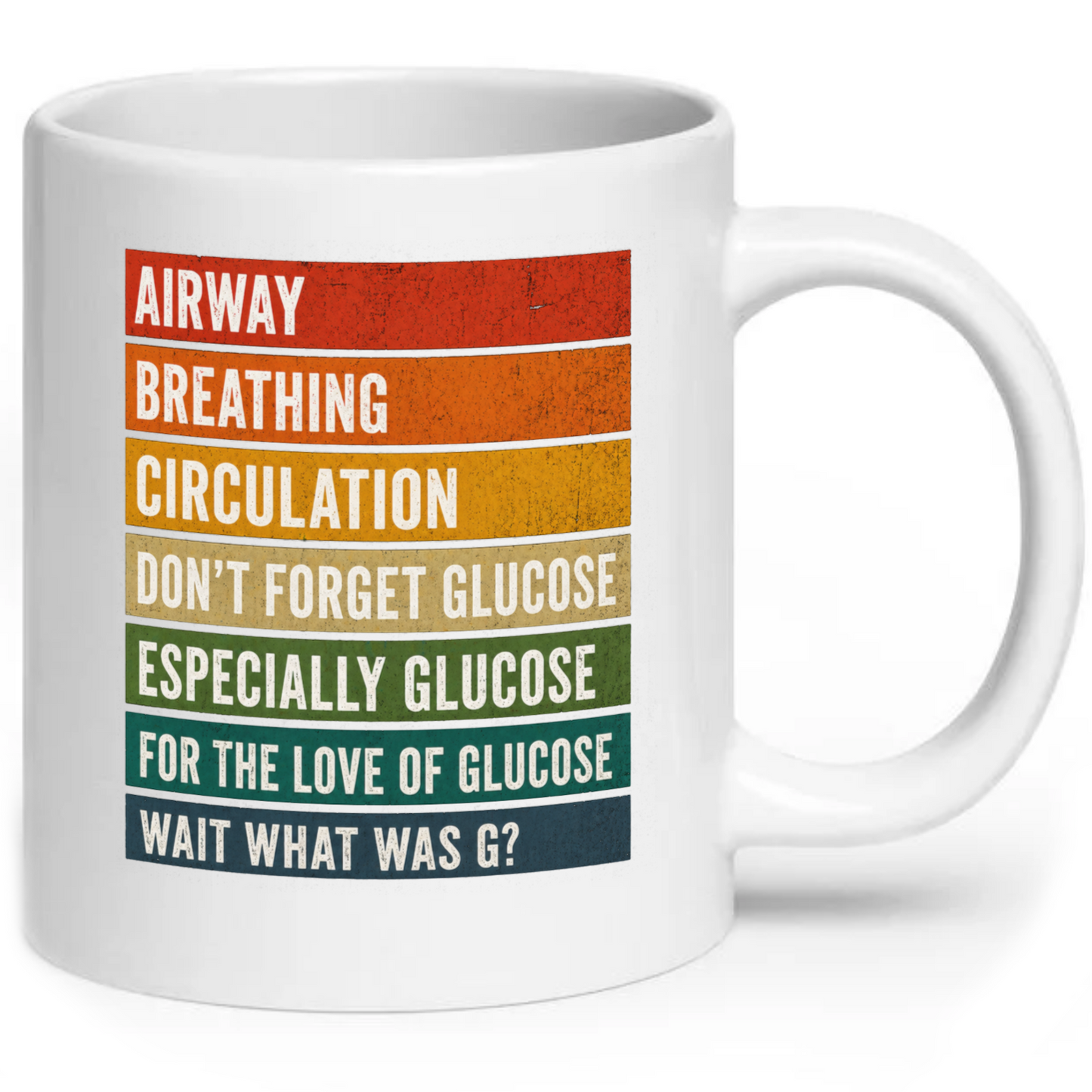 ABC Glucose Funny Medical Mug
