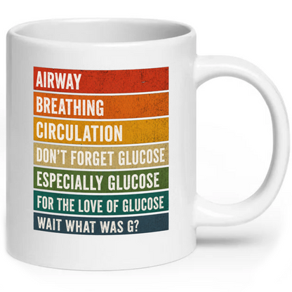 ABC Glucose Funny Medical Mug