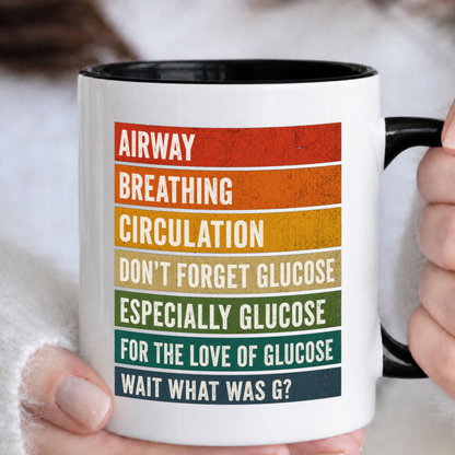 ABC Glucose Funny Medical Mug