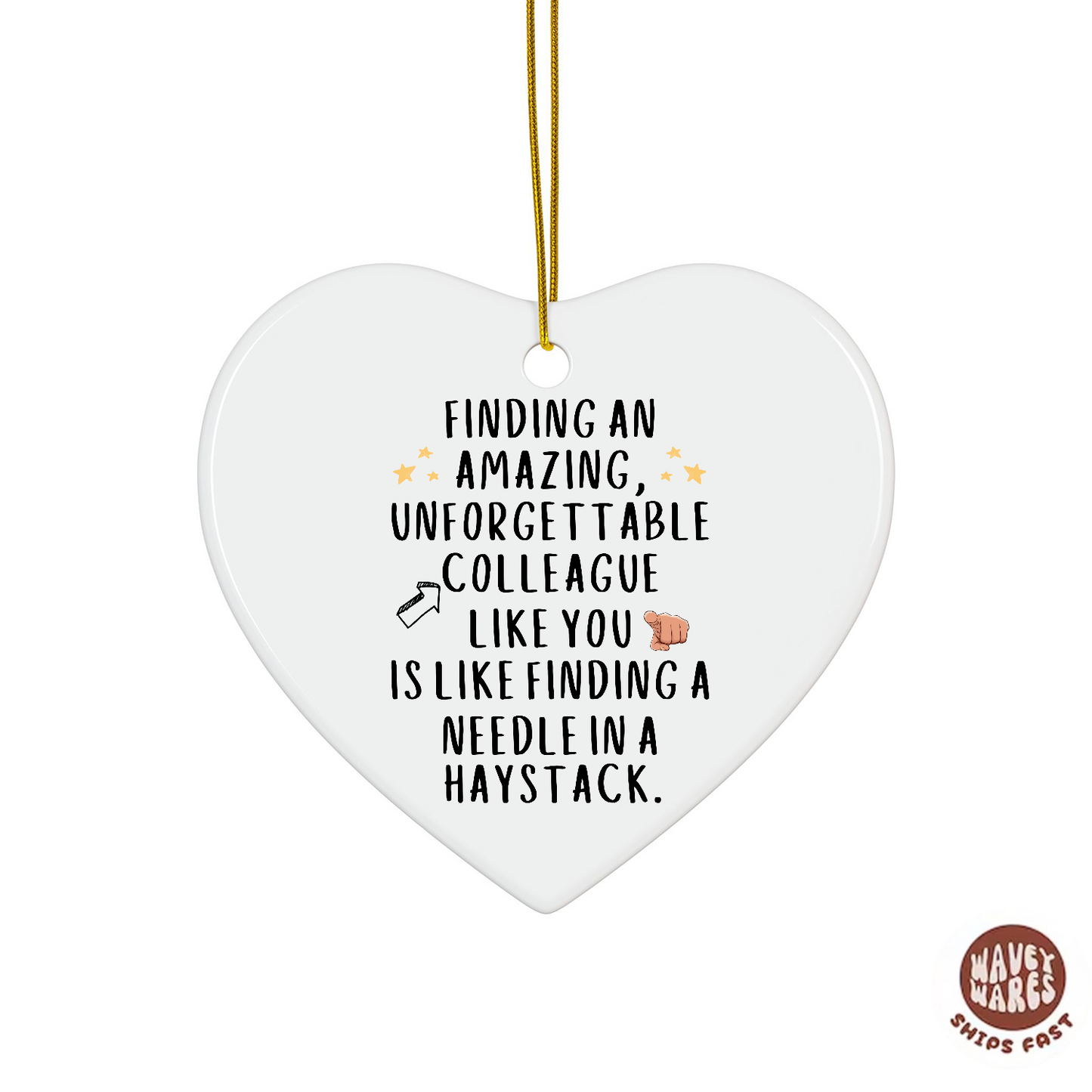 Unforgettable Colleague Ornament