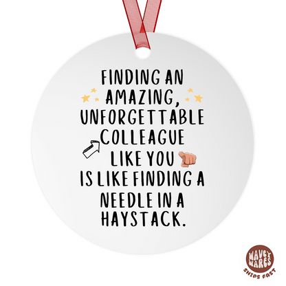 Unforgettable Colleague Ornament
