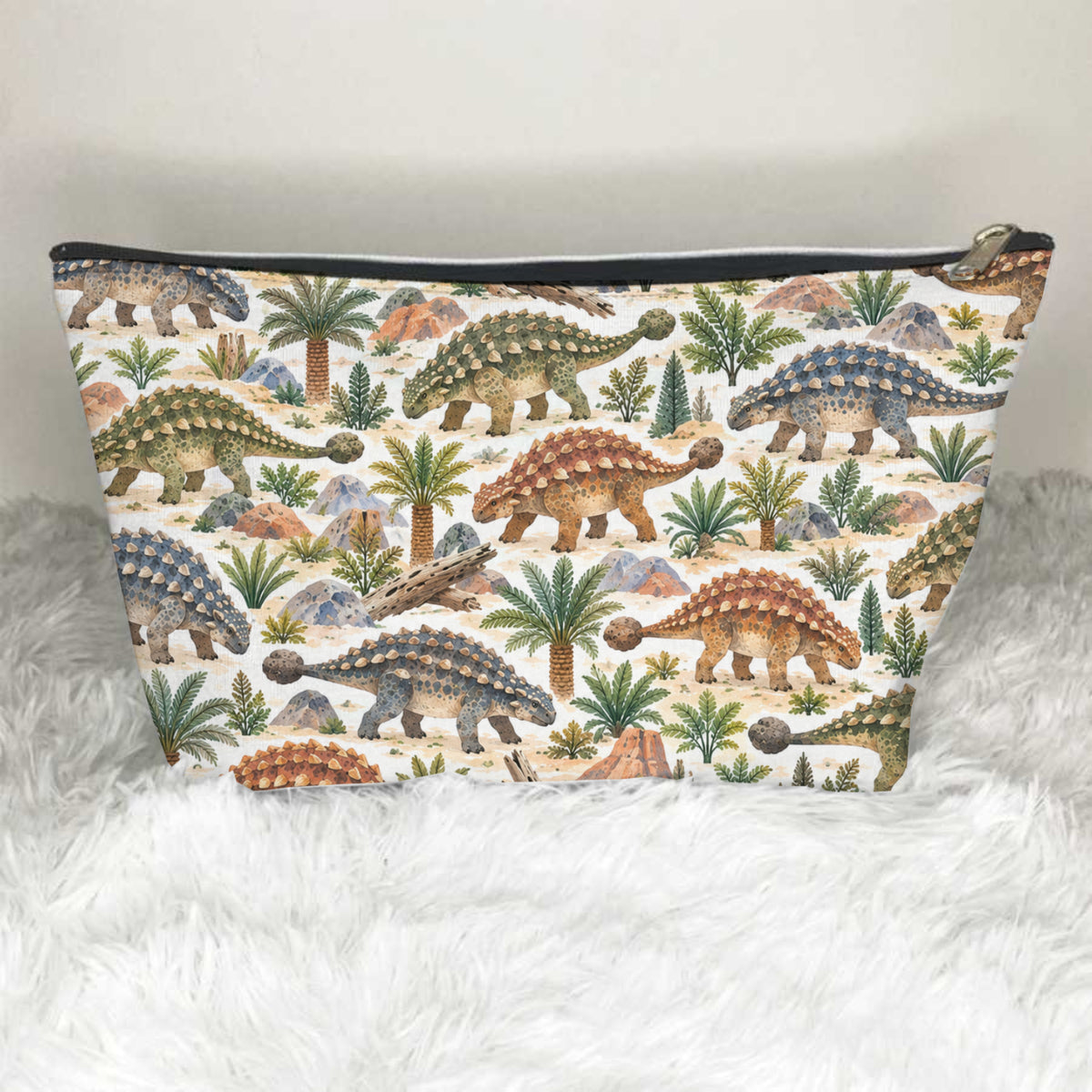 Ankylosaurus Toiletry Bag