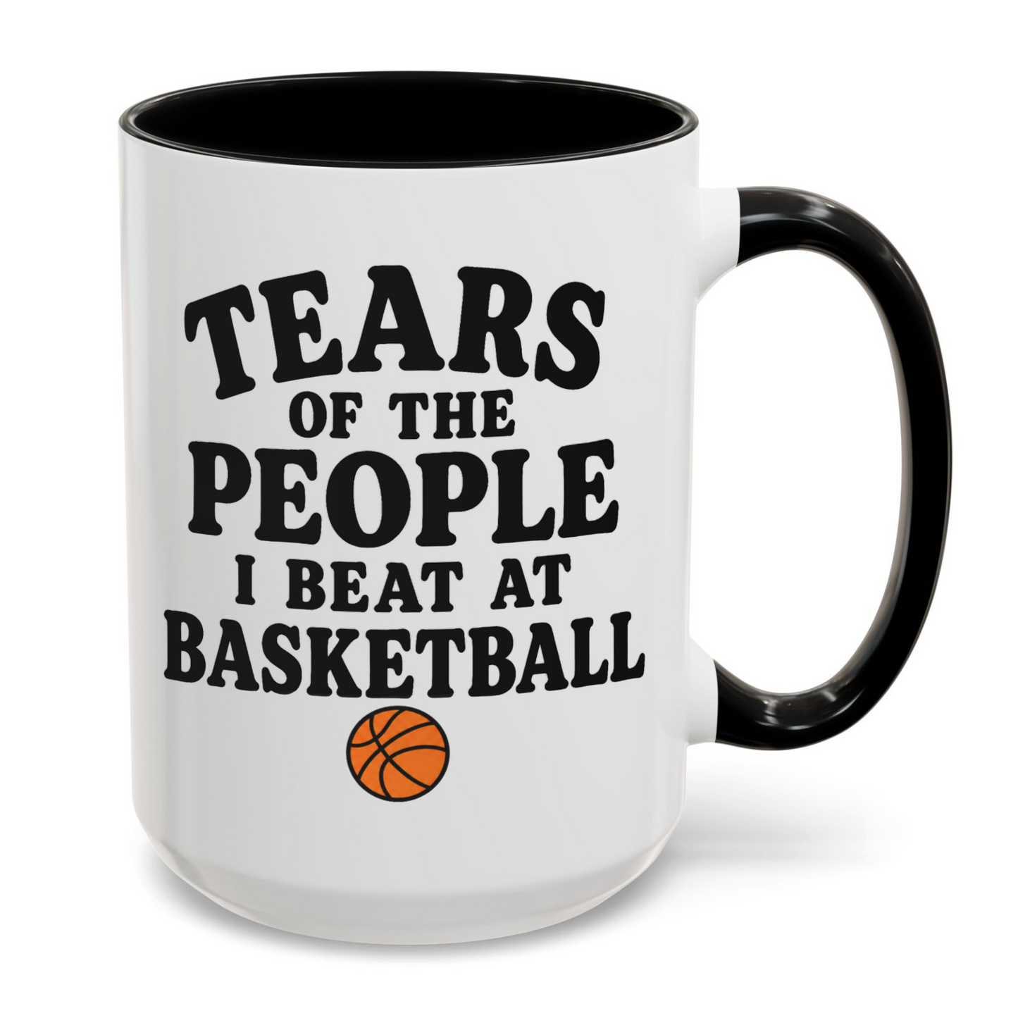 Tears Of The People I Beat At Basketball Mug