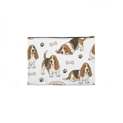 Basset Hound Dogs Toiletry Bag