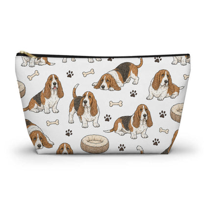 Basset Hound Dogs Toiletry Bag