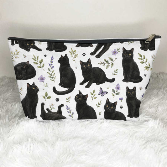 Black Cats Toiletry Bag