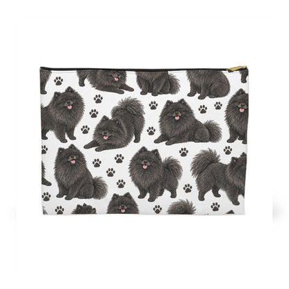 Black Pomeranians Toiletry Bag