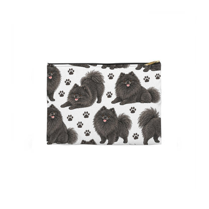 Black Pomeranians Toiletry Bag