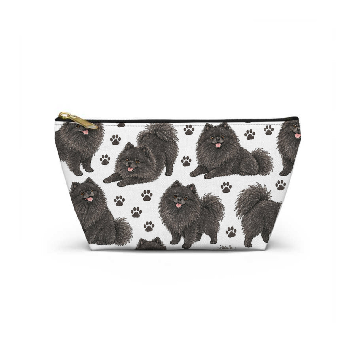 Black Pomeranians Toiletry Bag