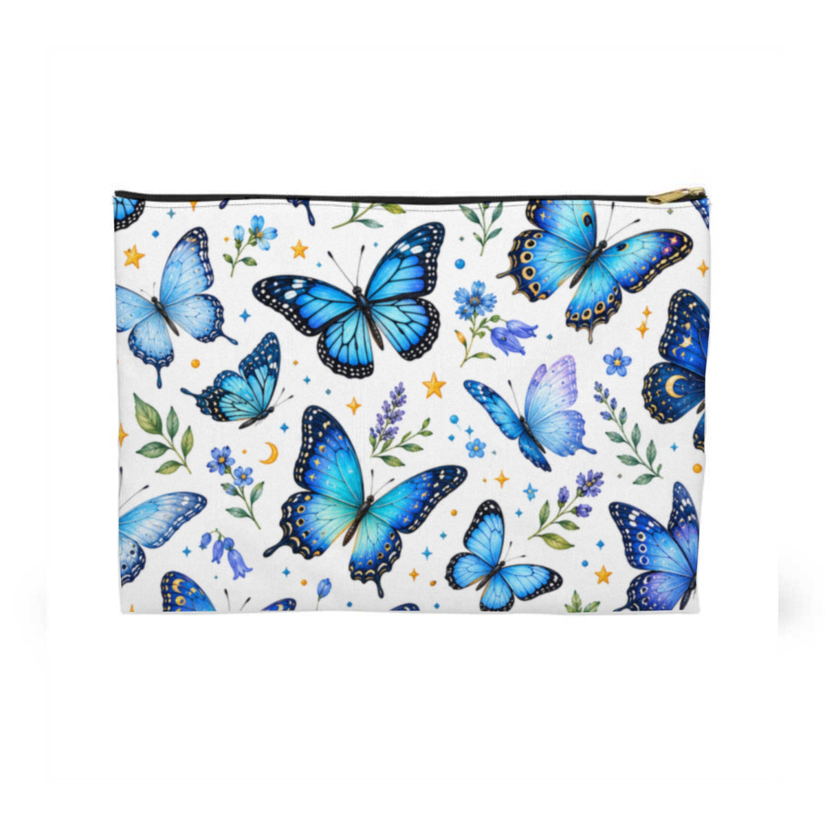 Blue Butterflies Toiletry Bag
