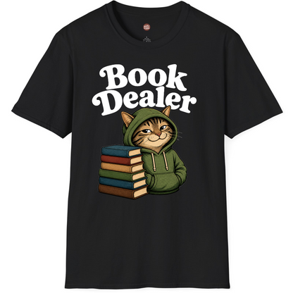Book Dealer Cat T-Shirt