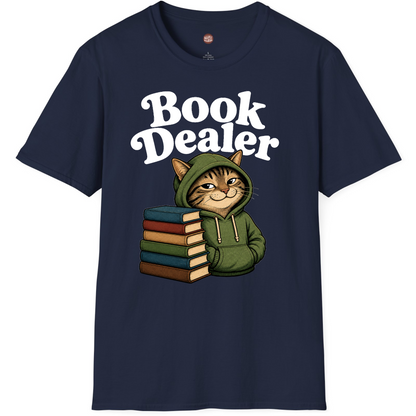 Book Dealer Cat T-Shirt