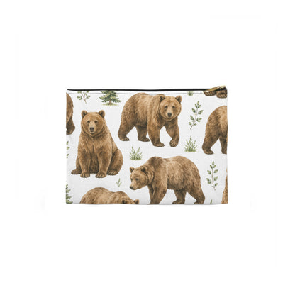 Brown Bears Toiletry Bag