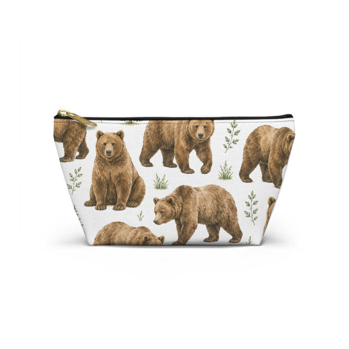 Brown Bears Toiletry Bag