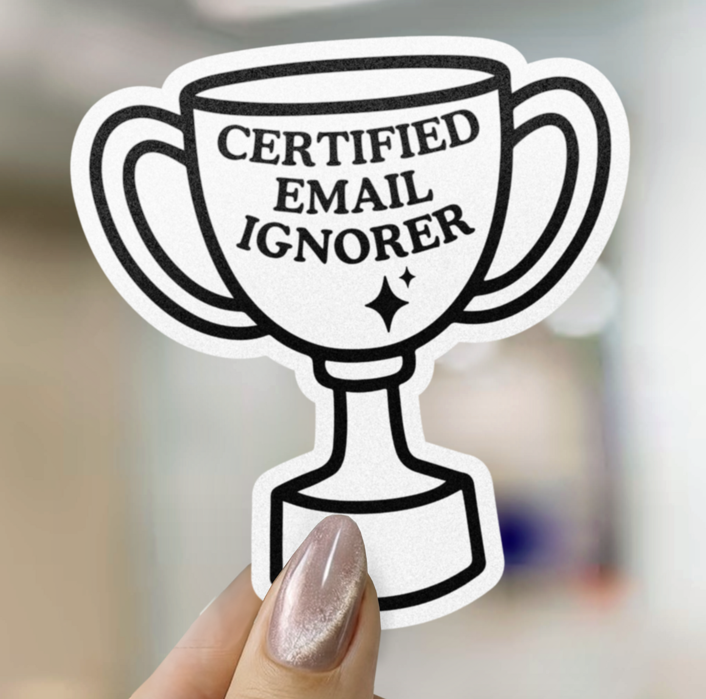 Certified Email Ignorer Sticker