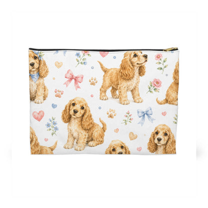 Cocker Spaniel Puppies Toiletry Bag