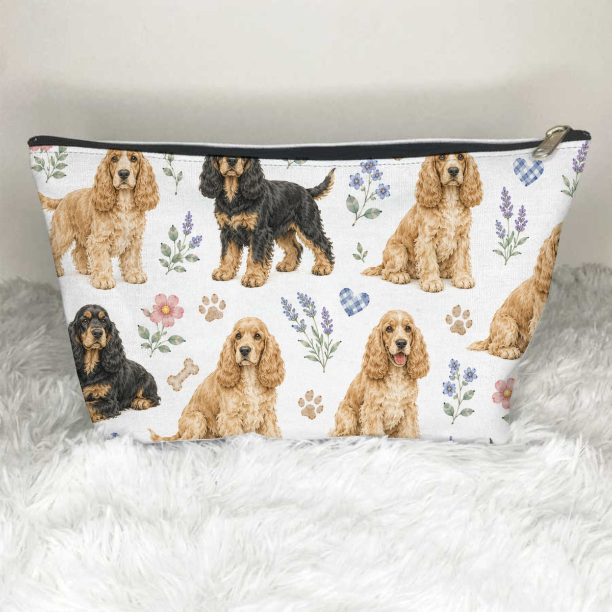 Cocker Spaniel Toiletry Bag