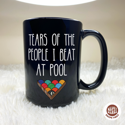 Tears of The People I Beat At Pool Coffee Mug