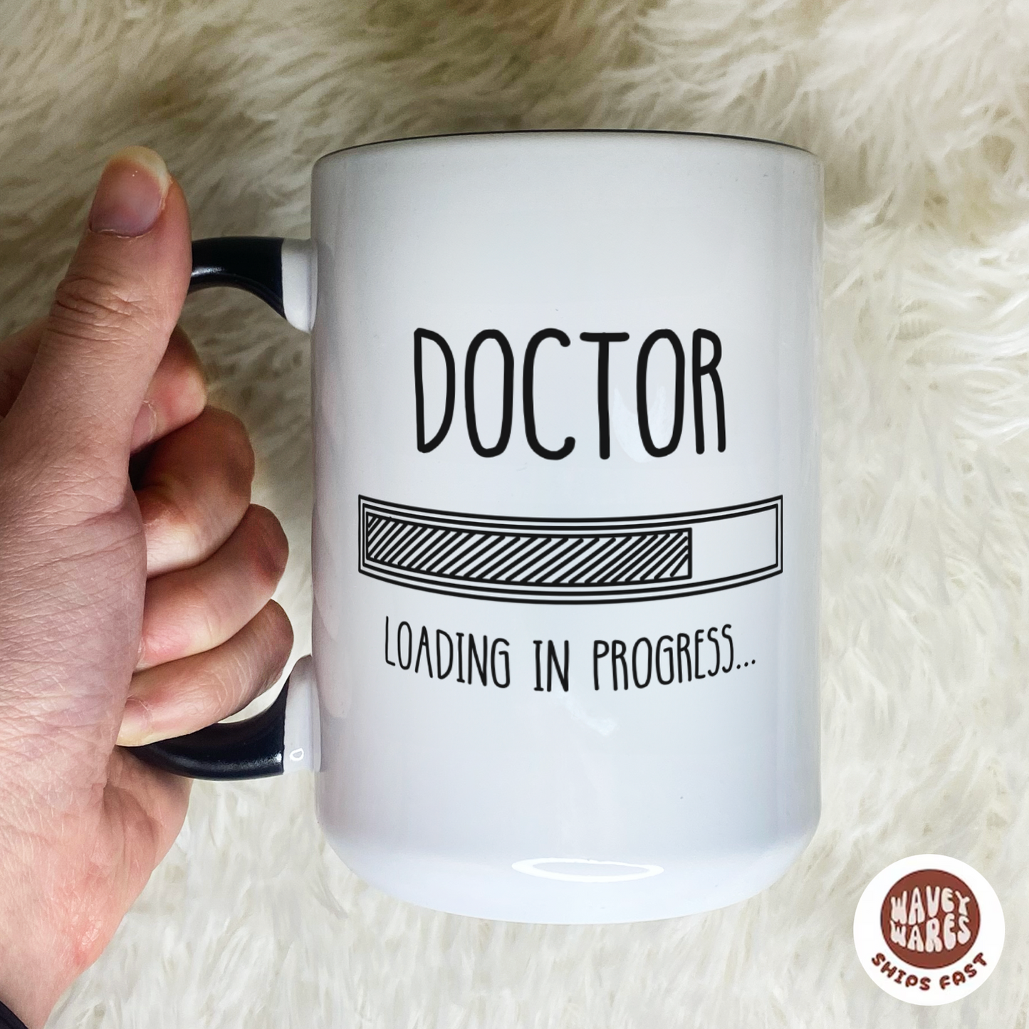 Doctor Loading In Progress Funny Medical Student Coffee Mug