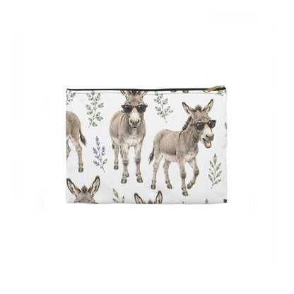 Donkeys Wearing Sunglasses Toiletry Bag