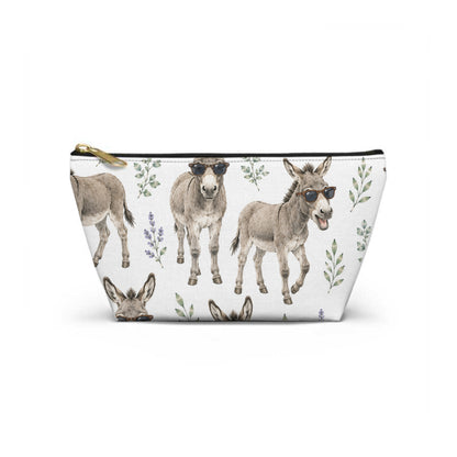 Donkeys Wearing Sunglasses Toiletry Bag
